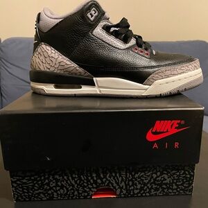 Black Cement Jordan 3